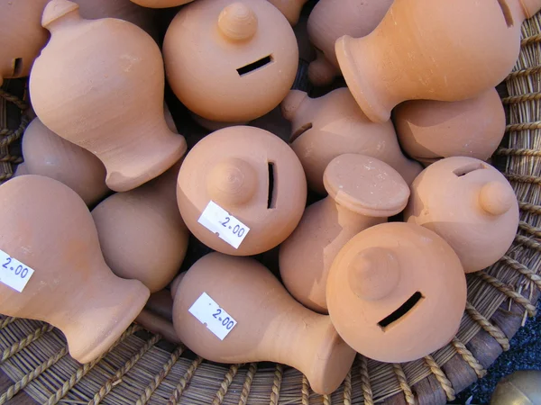 Jarrones de cerámica — Foto de Stock
