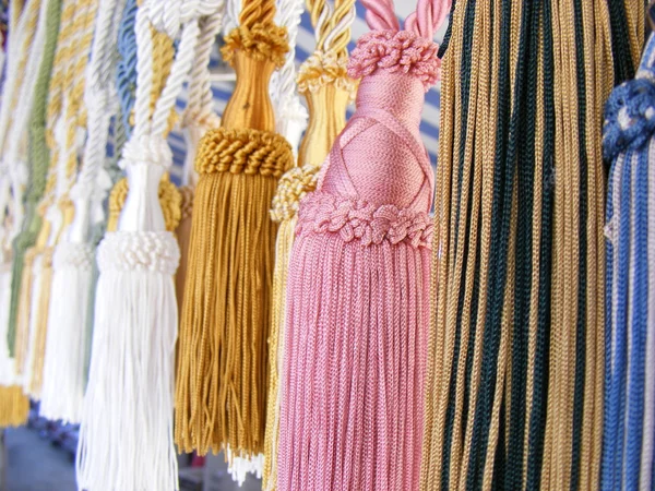 Fabric accessories — Stock Photo, Image