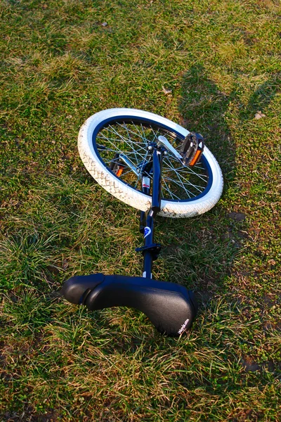 Одноколісний велосипед — стокове фото