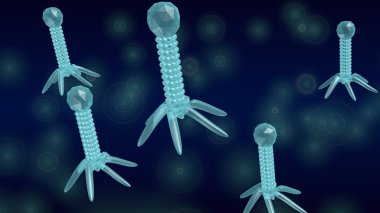 Bacteriophage clipart