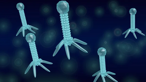 stock image Bacteriophage