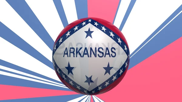 Арканзас держава — стокове фото