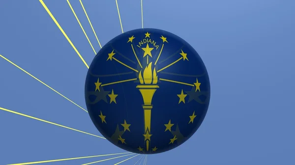 Indiana state — Stock Photo, Image