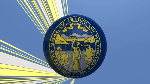 Nebraska state — Stock Photo, Image