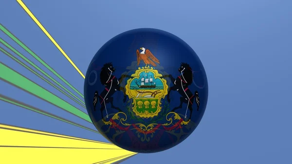Pennsylvania state — Stock Photo, Image