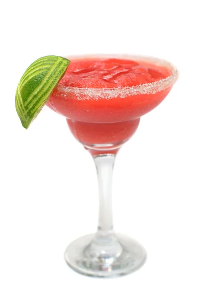 Cocktail margarita isolated on white background — Stock Photo, Image