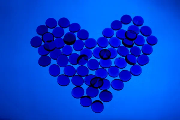 Синій любові — стокове фото
