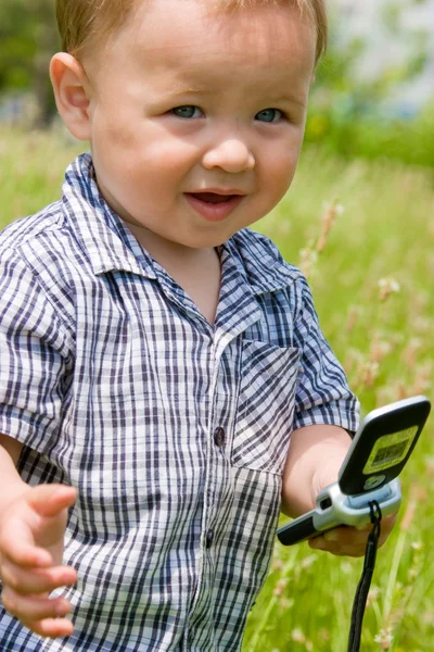 Making call — Stock Photo, Image