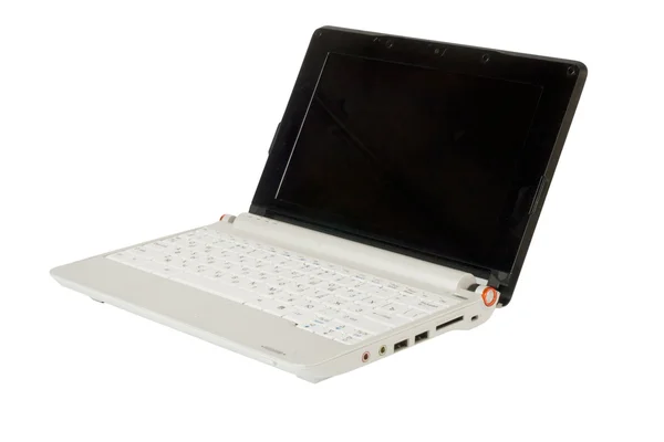 Moderner kleiner Laptop — Stockfoto