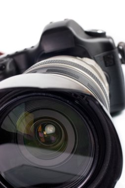 Professional digital photo camera clipart