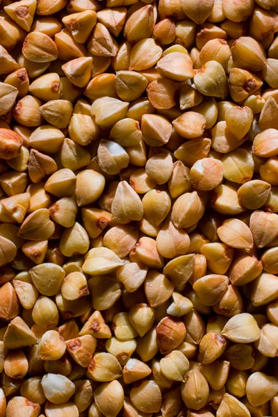 Textura de grãos de trigo mourisco — Fotografia de Stock