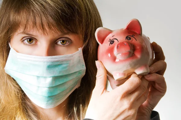 Свинной грипп — стоковое фото