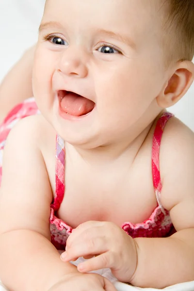 Cute little baby girl — Stock Photo, Image