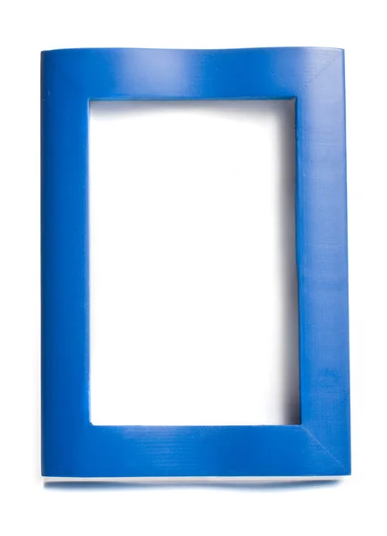 Moldura azul — Fotografia de Stock