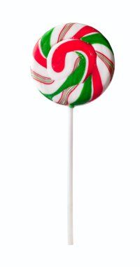 Lollipop isolated on white background clipart