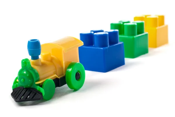 Іграшковий потяг — стокове фото