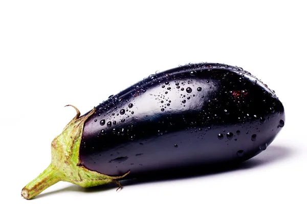 Ince mavi patlıcan — Stok fotoğraf
