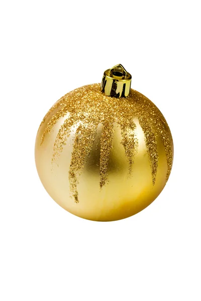 Christmas ball isolated on white background — Stock Photo, Image