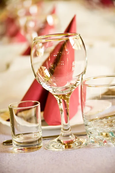 Arranged celebration table — Stock Photo, Image