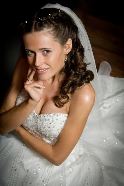Retrato de noiva — Fotografia de Stock