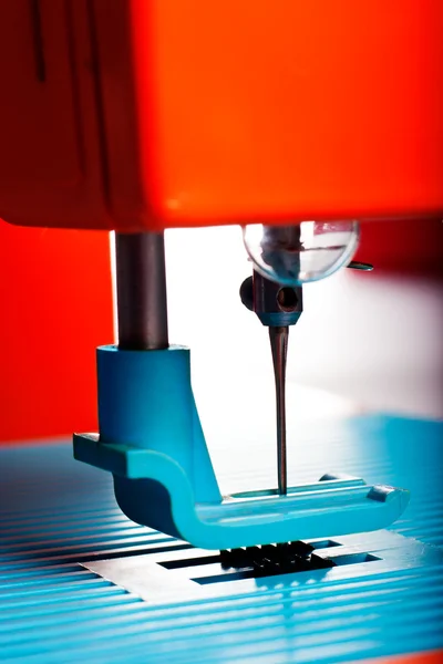 Close-up da máquina de costura — Fotografia de Stock