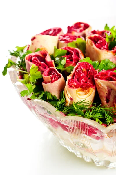 Vegetarian rolls — Stock Photo, Image
