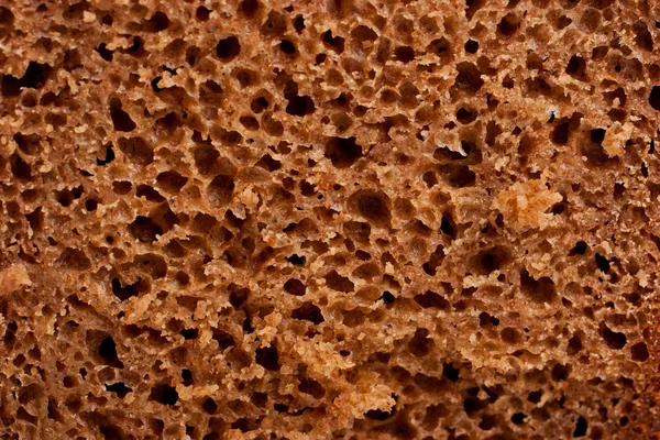 stock image Rye bread macro texture