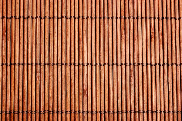 Бамбуковый коврик — стоковое фото
