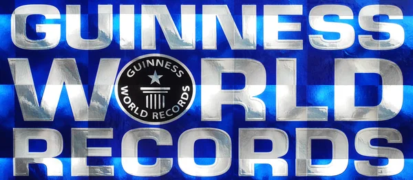 Guinness-Weltrekorde — Stockfoto