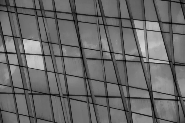 Panel de vidrio de fachada fondo abstracto —  Fotos de Stock