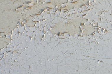 Peeling paint white wall clipart