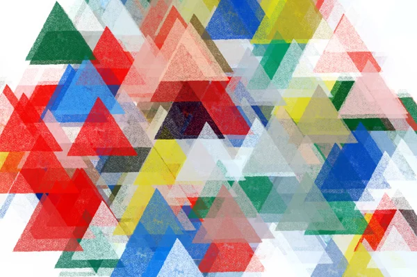Driehoeken patroon illustratie — Stockfoto