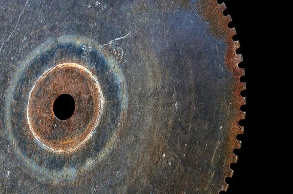 Rusty saw blade cutting wheel — Stock Photo, Image