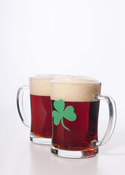 stock image Beer for the meeting in St. Patrick's Day.