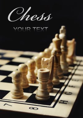 Chess pieces clipart