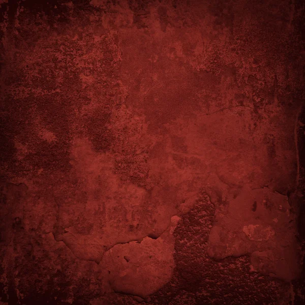 Červená grunge zeď — Stock fotografie