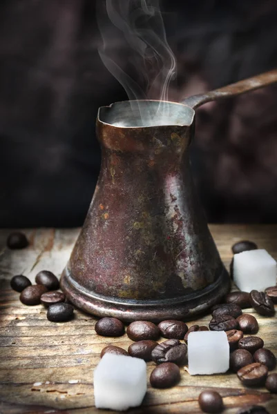 Dzbanek do kawy orientalne — Zdjęcie stockowe
