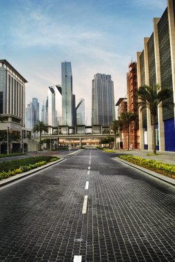 Dubai street clipart