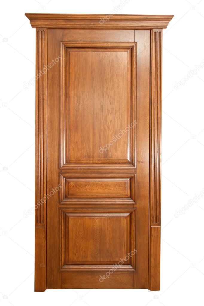 From Natural Raw Materials Stock Photo, Wooden Door Material