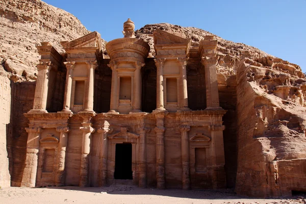 Monasterio en Petra — Foto de Stock