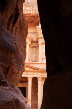 Petra's Treasury clipart