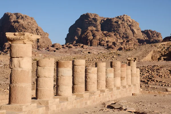 Petra landschap — Stockfoto