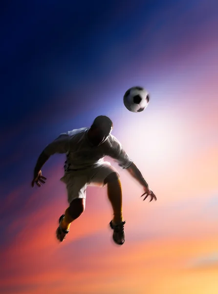 Piłkarz — Zdjęcie stockowe