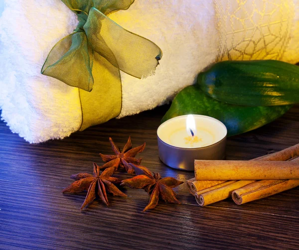 Cinnamon and anise — Stock Photo, Image