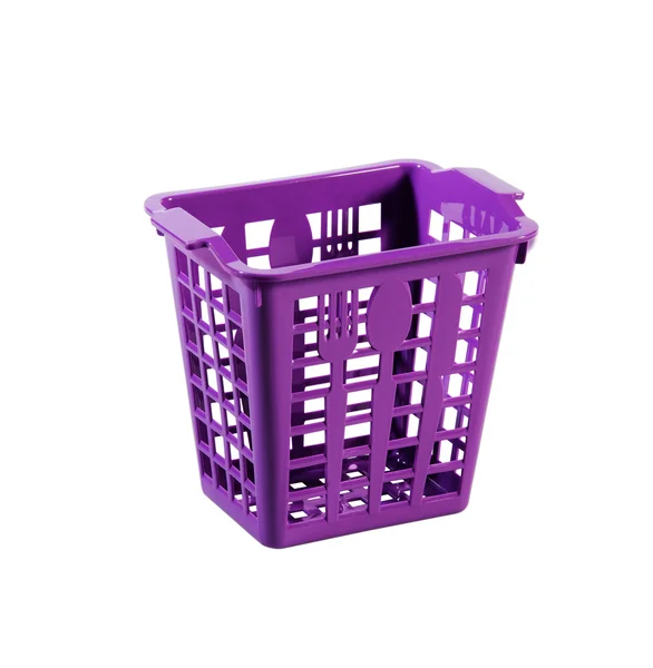 Violet bascket — Stock Photo, Image