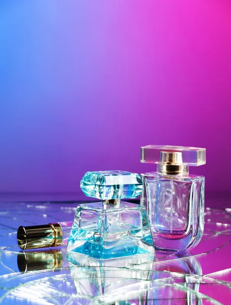 Bottiglie bellezza — Foto Stock