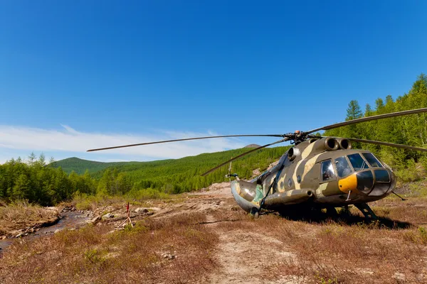 Russische helikopter — Stockfoto