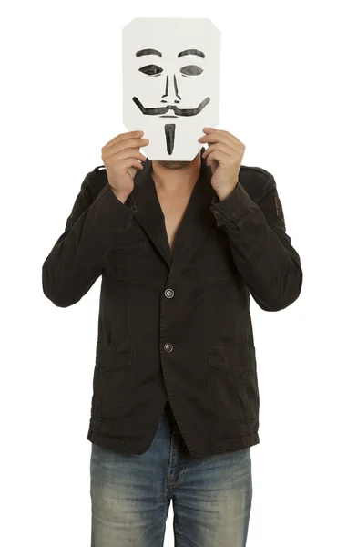Guy Fawkes máscara — Foto de Stock