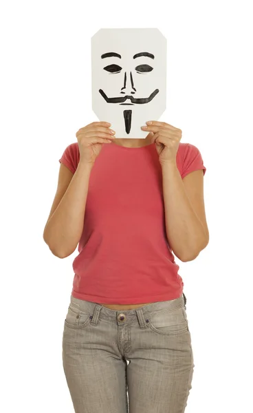 Guy Fawkes mask — Stock Photo, Image