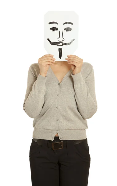 Guy Fawkes mask — Stock Photo, Image
